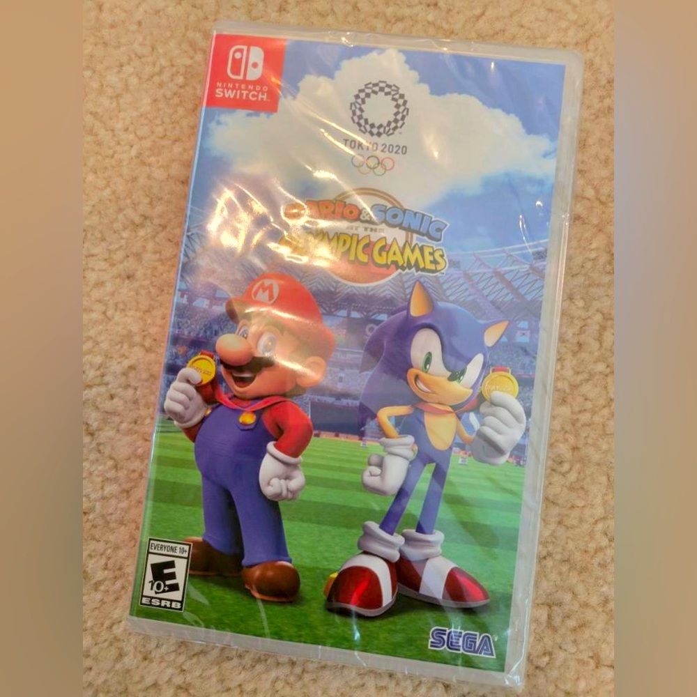 Brand new Nintendo Switch Mario and Sonic Olympic Games!!!!